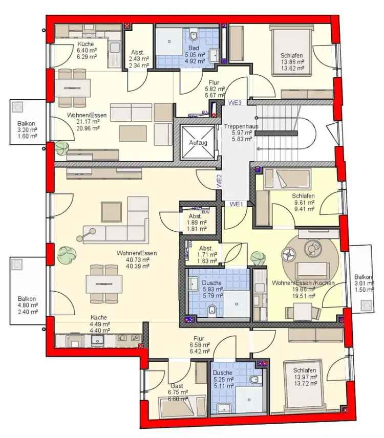 Neubau Appartement Bonn-Duisdorf Erstbezug Barrierefrei