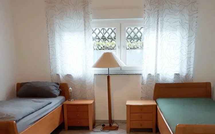 1-Zimmerwohnung mit Internet, TV, Küchenzeile, Du/WC, TV, Waschmaschine, Trockner