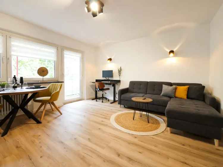 2 Zimmer Wohnung Stuttgart Mitte Balkon Smart TV