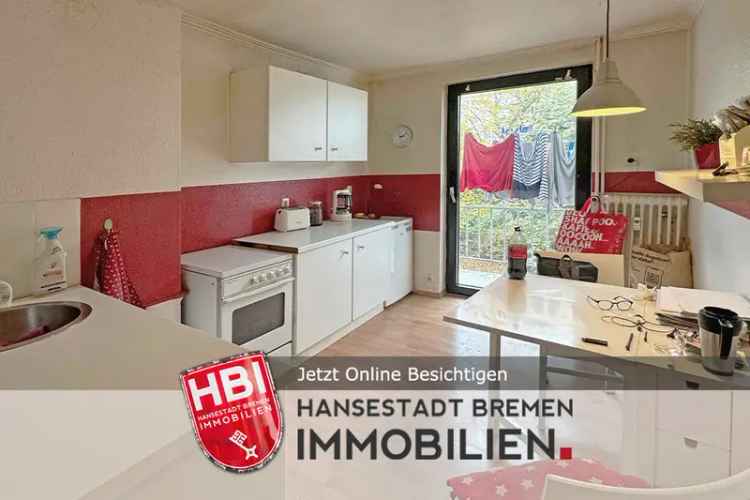 Bremen Neustadt Wohnung 70m² Balkon 2 Schlafzimmer Keller