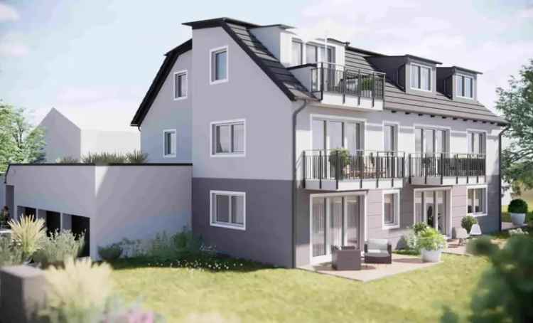 Kaufen Dachgeschosswohnung München Feldmoching mit Balkon und hochwertigem Parkett