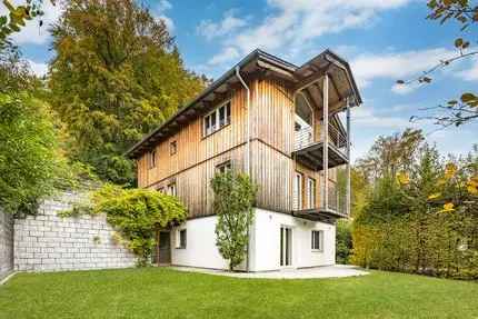 Ein Ort zum Aufatmen: Idyllisches Landhaus mit Panoramablick auf die Alpen