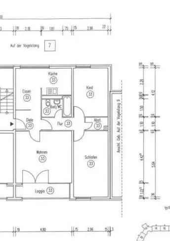 3 Zimmer Wohnung Mannheim Grüne Aussicht Vermietet