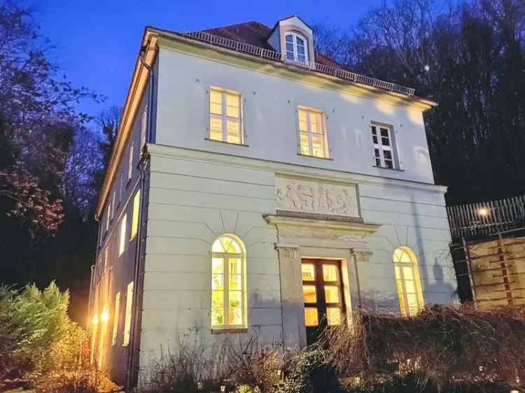 Luxuswohnung Dresden Wachwitzer Weinberg Denkmal 114m²