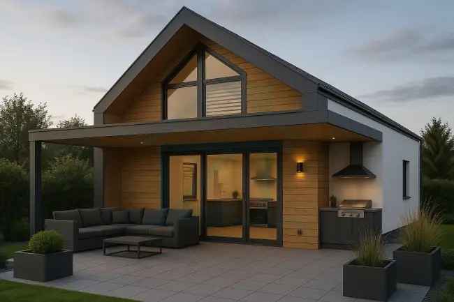 NEU / Einzugsfertiges MODULHAUS der neuesten Generation inkl. 300 m² Grundstück in Hermsdorf