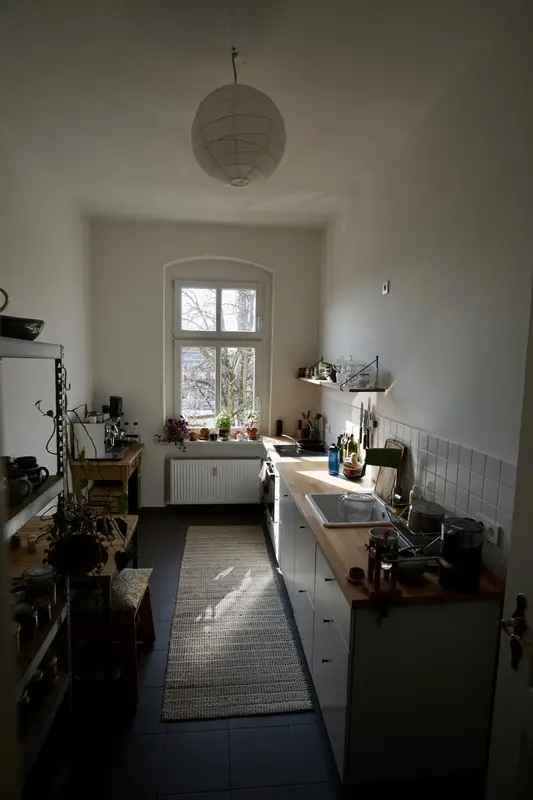 Mieten einer Altbauwohnung in Tempelhof mit Balkon und ruhigem Schlafzimmer