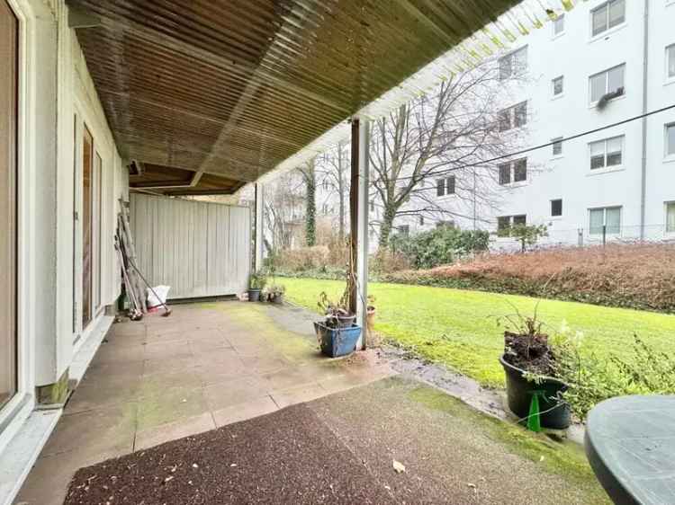 Terrassenwohnung mit zwei Zimmern und Tiefgaragenstellplatz in HH-Bahrenfeld