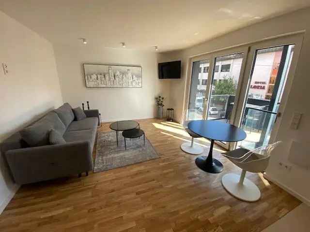 möblierte, luxus 2 Zi. Whg. mit Balkon
