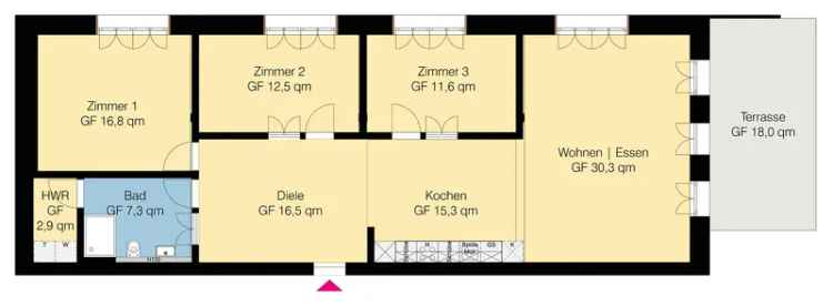 Einzigartige EG Wohnung - Fachwerk, autark, große Terrasse