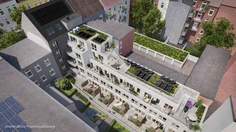 Dachterrasse und Balkon im Herzen Düsseldorfs
