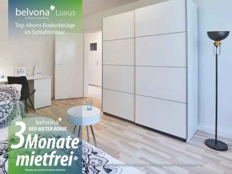 Expose: Frisch sanierte 2 Zimmer-Ahorn-Luxuswohnung im Wohnpark