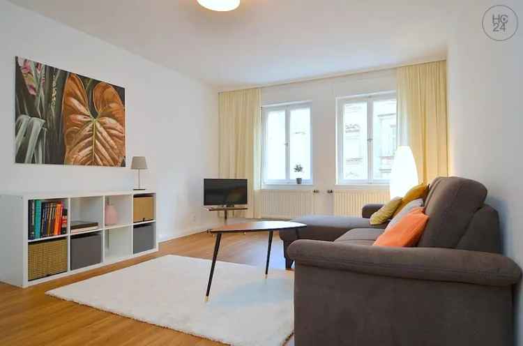 Schön möblierte 2-Zimmer-Wohnung mit WLAN und Balkon in Nürnberg/ Maxfeld