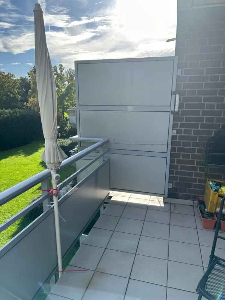 1 Zimmer Wohnung Dusseldorf Balkon Flughafen Nahe