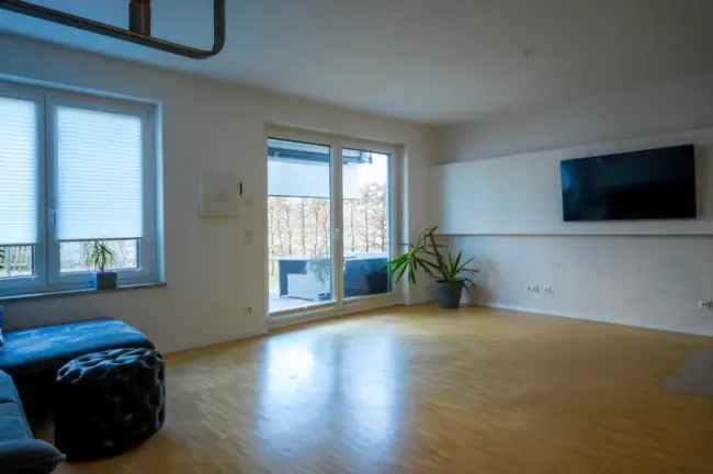 Erdgeschosswohnung mit Garten -
In einem Niedrigenergiehaus zentral in Penzberg - 22,2 kWh/(m2 *a)