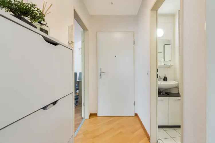 44m² Wohnung Düsseldorf Urdenbach 2 Balkone Stellplatz neues Bad