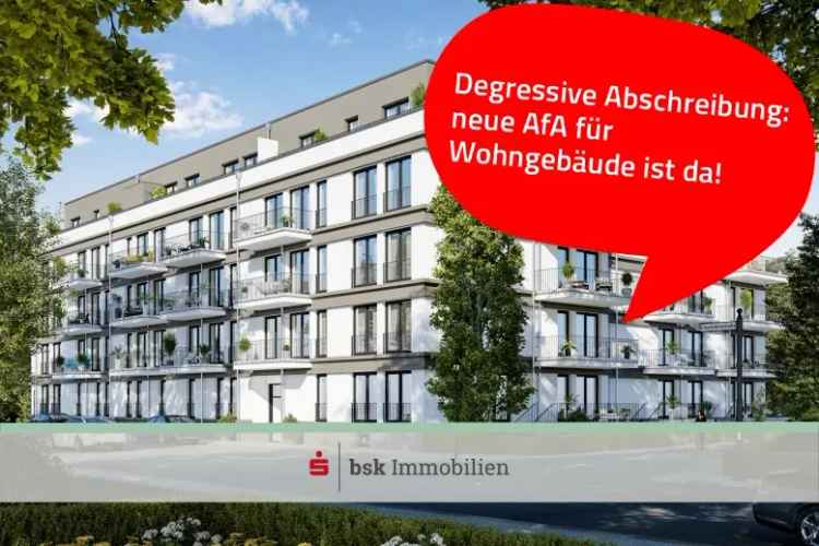 Neubauwohnung mit Außenstellplatz und Balkon im eleganten Neubau