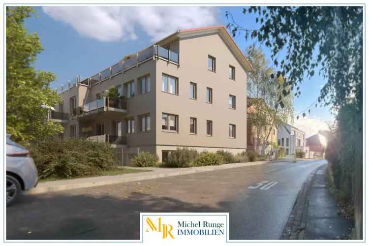 NEUBAU: Energieeffiziente (A+)  3-Zimmer-Wohnung mit großer Dachterrasse, Garage und Aufzug