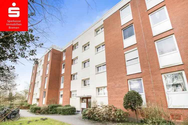 Bremen – Gartenstadt Vahr / Gut geschnittene 2,5 Zimmer Wohnung mit Loggia