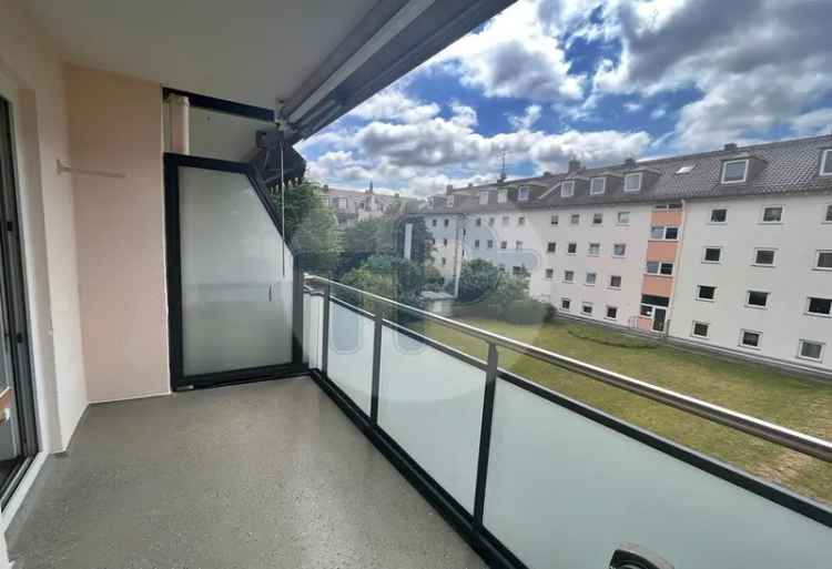 SCHÖNE 3-ZIMMER WOHNUNG MIT LOGGIA UND TAGESLICHTBAD, IN RUHIGER ZENTRALER LAGE