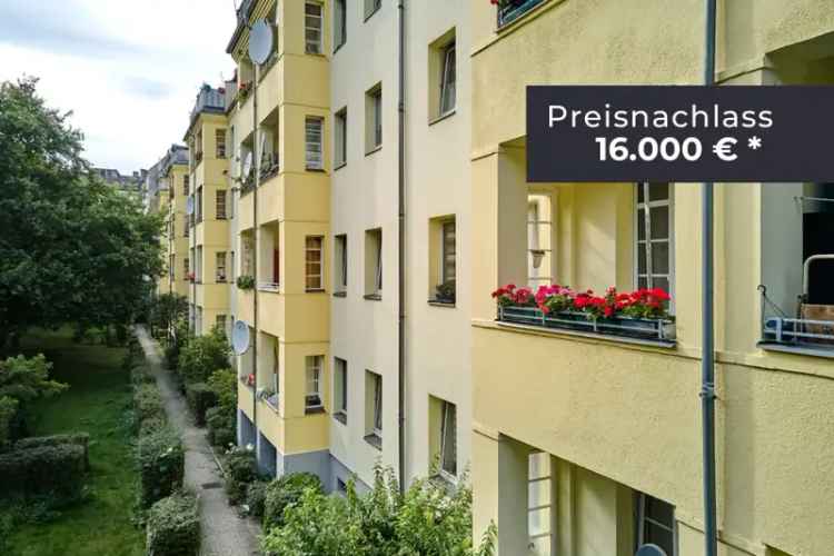 Preisnachlass sichern auf helle 2,5-Zimmerwohnung mit Balkon & Wannenbad