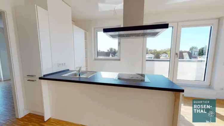 Moderne 3 Zimmer Wohnung mit Terrasse im Grünen!
