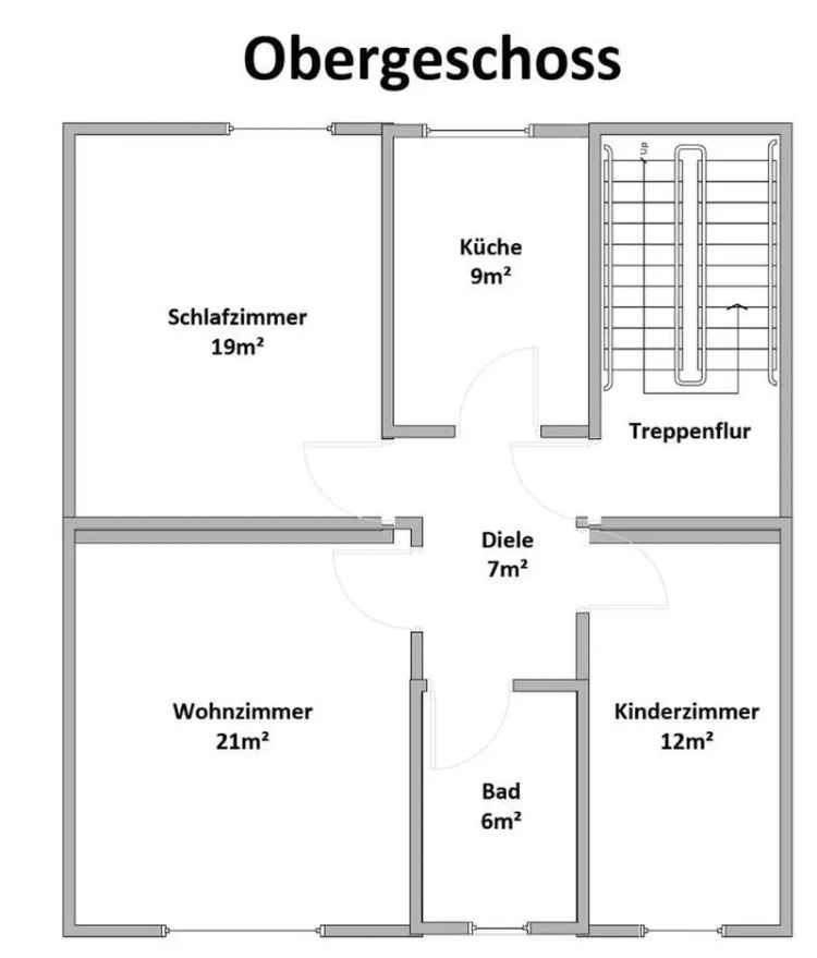 Ruhiges Wohnen in renovierter 3-Zimmerwohnung in Top Lage