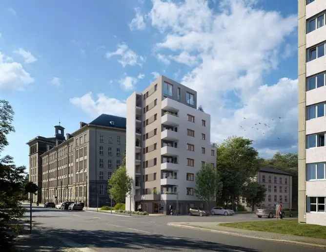 Zentrale Wohnideale mit großzügigen Balkonen