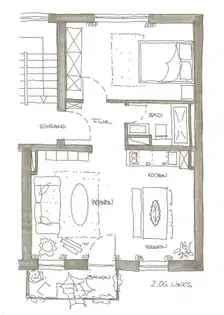 Wohnung (44.0 m²) zur Miete in Frankfurt am Main (Cranachstraße 10, 60596 Frankfurt, Germany)