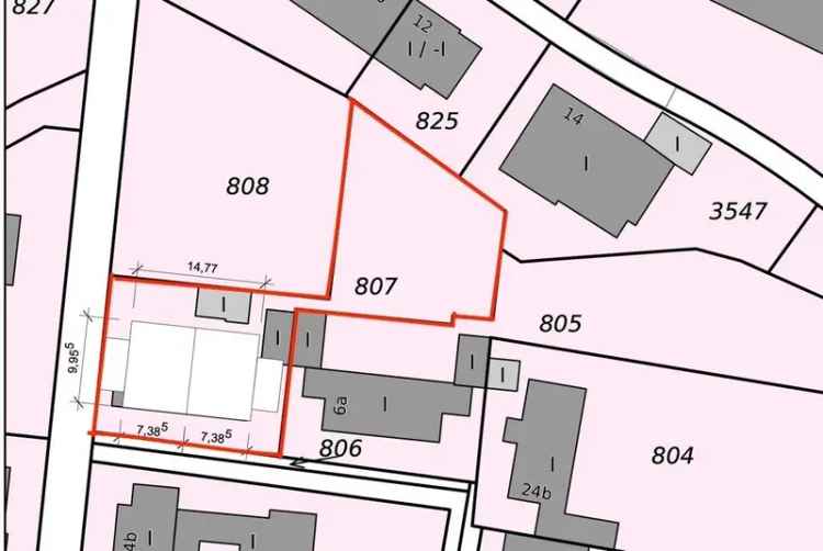 DHH-Grundstück für 2 Familien mit großen Garten - HH-Lohbrügge