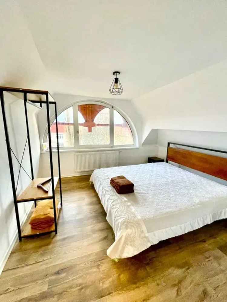 Mieten loft wohnung in Leipzig mit Ausblick und modernem Bad