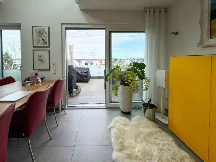 Luxus Maisonette in Düsseldorf mit Traumterrasse