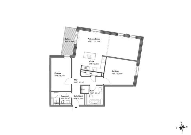 Traumwohnung im Alstertal mit hoher Qualität und barrierefreiem Zugang