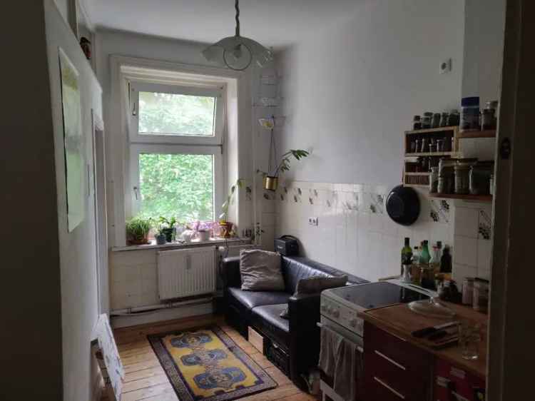 Altbauwohnung mit Garten in Hamburg Mitte