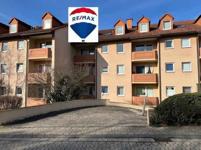 EG-Wohnung mit Balkon Tiefgaragenstellplatz und Keller