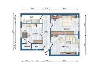 Wohnung (18.0 m²) zur Miete in Berlin (Rathenaustraße 25, 12459 Berlin, Germany)