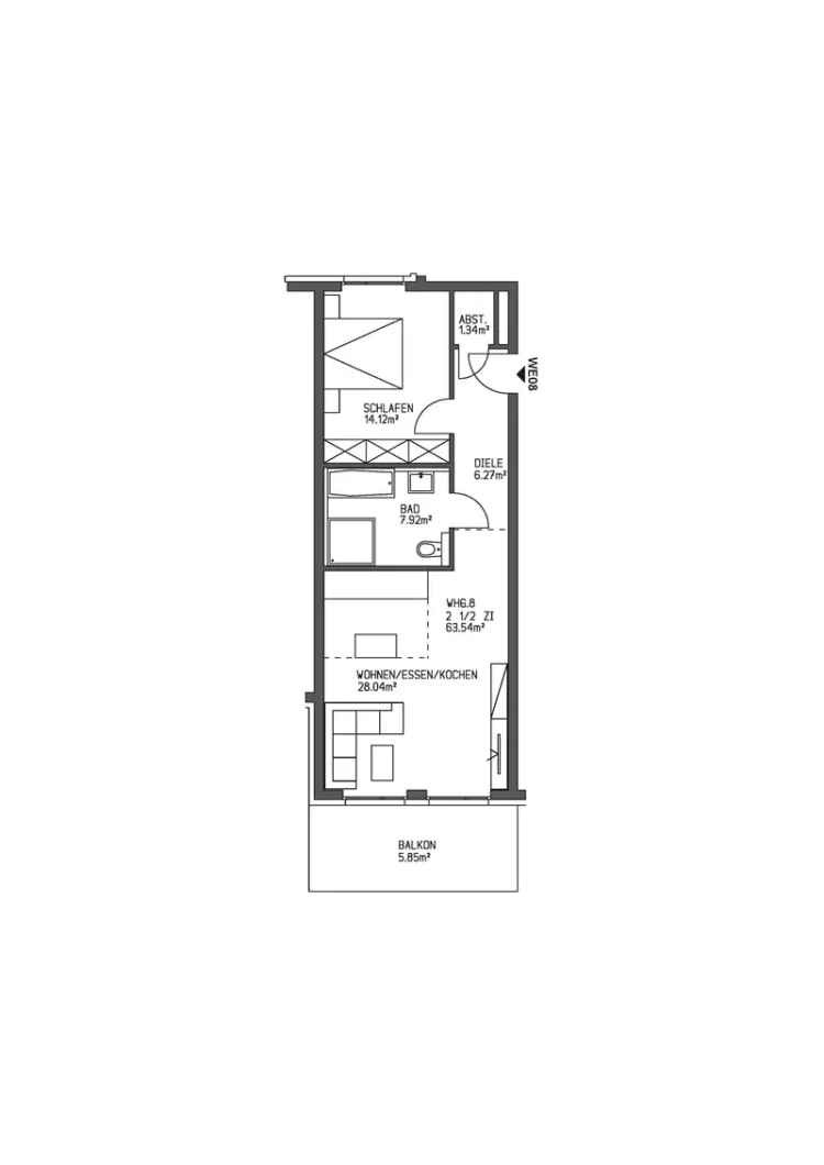 Südbalkon-Paradies in Bochum Großzügiges Wohnprojekt mit Entspannung und Luxus