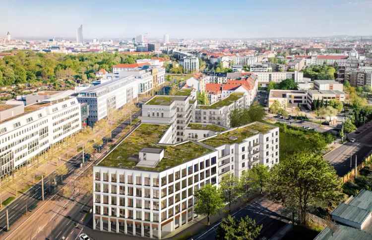 Leipzig Neubauwohnung 2 Zimmer Balkon Tiefgarage barrierefrei