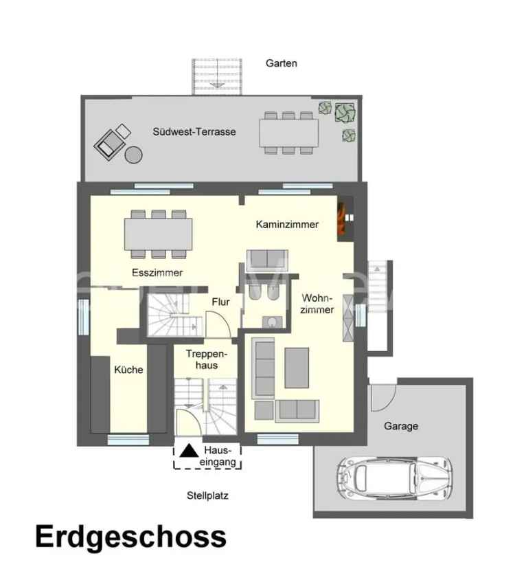 Einfamilienhaus mit großem Garten und Terrasse in Köln