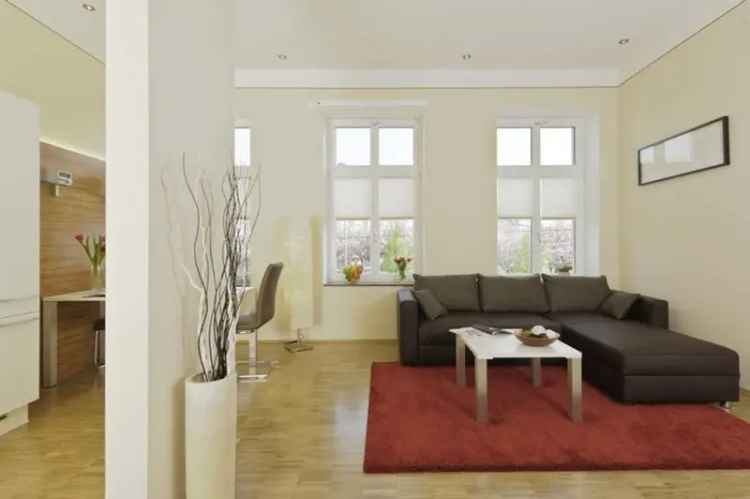 Leipzig City Wohnung 48m² WLAN Küche