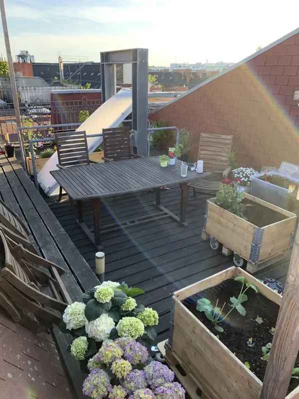 140qm 3-Zimmer Wohnung Steglitz Dachterrasse Parkett