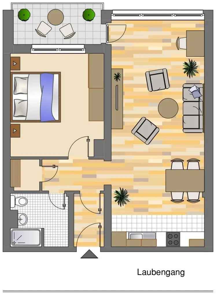 Schöne helle EG-Wohnung in Kirchlinde