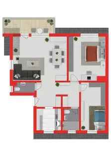 Wohnung zur Miete in Köln mit 78 m² und modernen Annehmlichkeiten