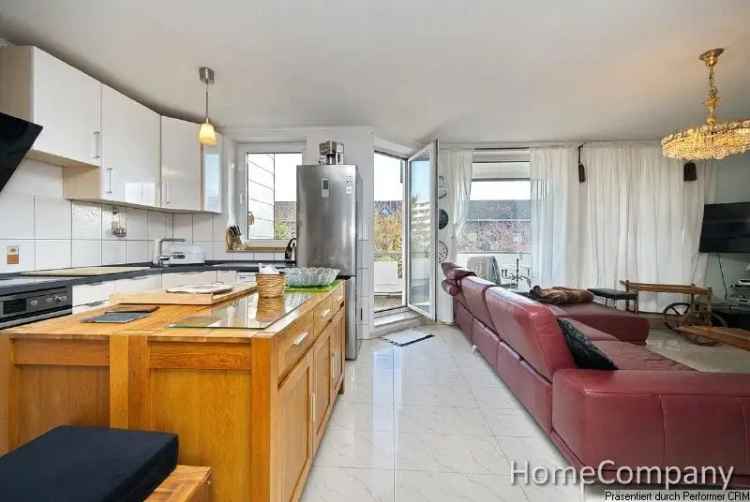 Schöne Wohnung mit Balkon und Tiefgaragenstellplatz im Zentrum von Meerbusch Büderich