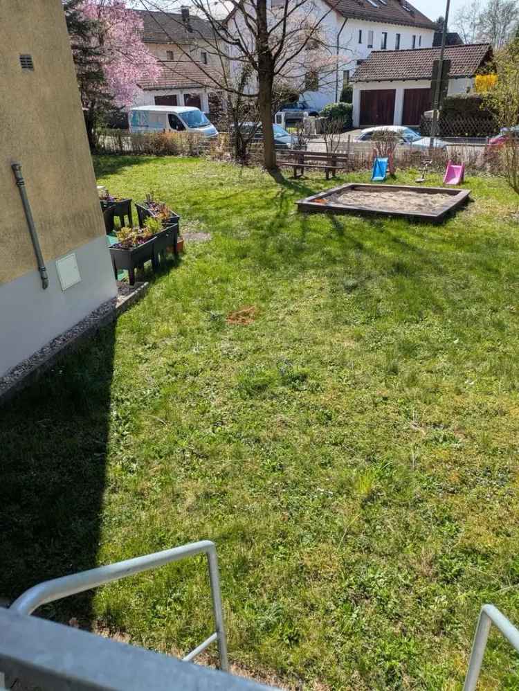 Eching 2-Zimmer-Wohnung mit Gartenanteil, inclusive Außenstellplatz