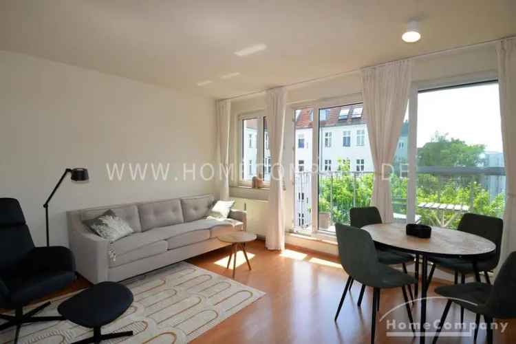 Zentrale 2-Zimmer Wohnung Schöneberg mit Balkon und Parkblick