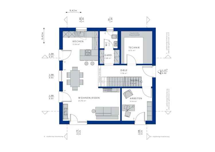 Haus bauen auf eigenem oder geplantem Grundstück in Deutschland