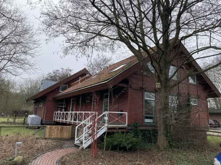 Holzhaus in ökologischer Bauweise