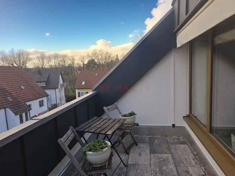 Komfortable Maisonette mit TG + 2 Balkone + 3-fach Verglasung + höchst energieeffizient + NEUES Dach