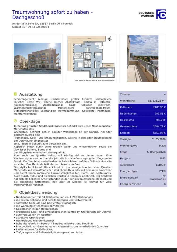 Wohnung mieten in Berlin