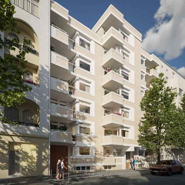 Charlottenburg: Eislebener Str: VERMIETETE 4-Zi-Whg, 92m² – 3.OG + SÜD-Loggia – kündbar in 9 Monaten